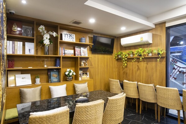 Lobby sitting area