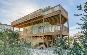 Exterior - D0222 Duck R Way - Duck, Oceanside, Pool, Hot Tub, Ocean View, Quick walk! (Duck)