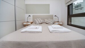Apartment, Multiple Beds, Non Smoking, City View | Iron/ironing board, WiFi (free), bed sheets - Rent San José de Calasanz XX5 (Córdoba)