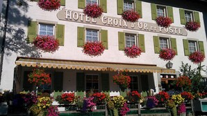View from property - Hotel Croix D Or Et Poste Historisches Hotel (Goms)