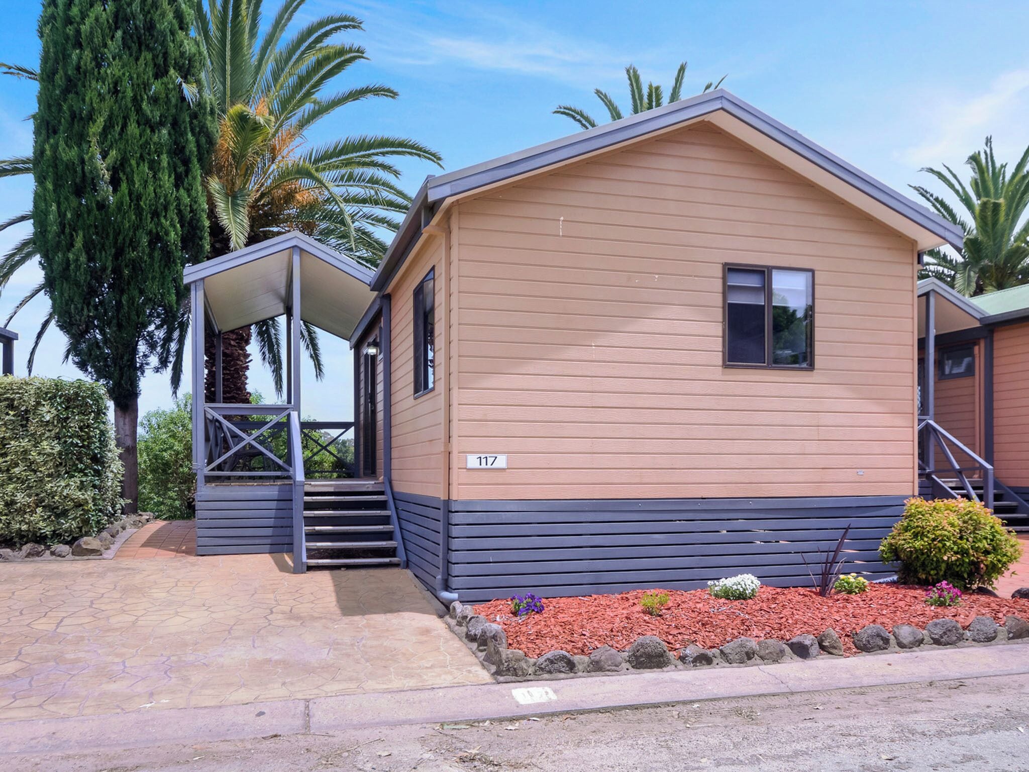 Deluxe Riverfront 2 Bedroom Spa Villa - Not Pet Friendly | Terrace/patio