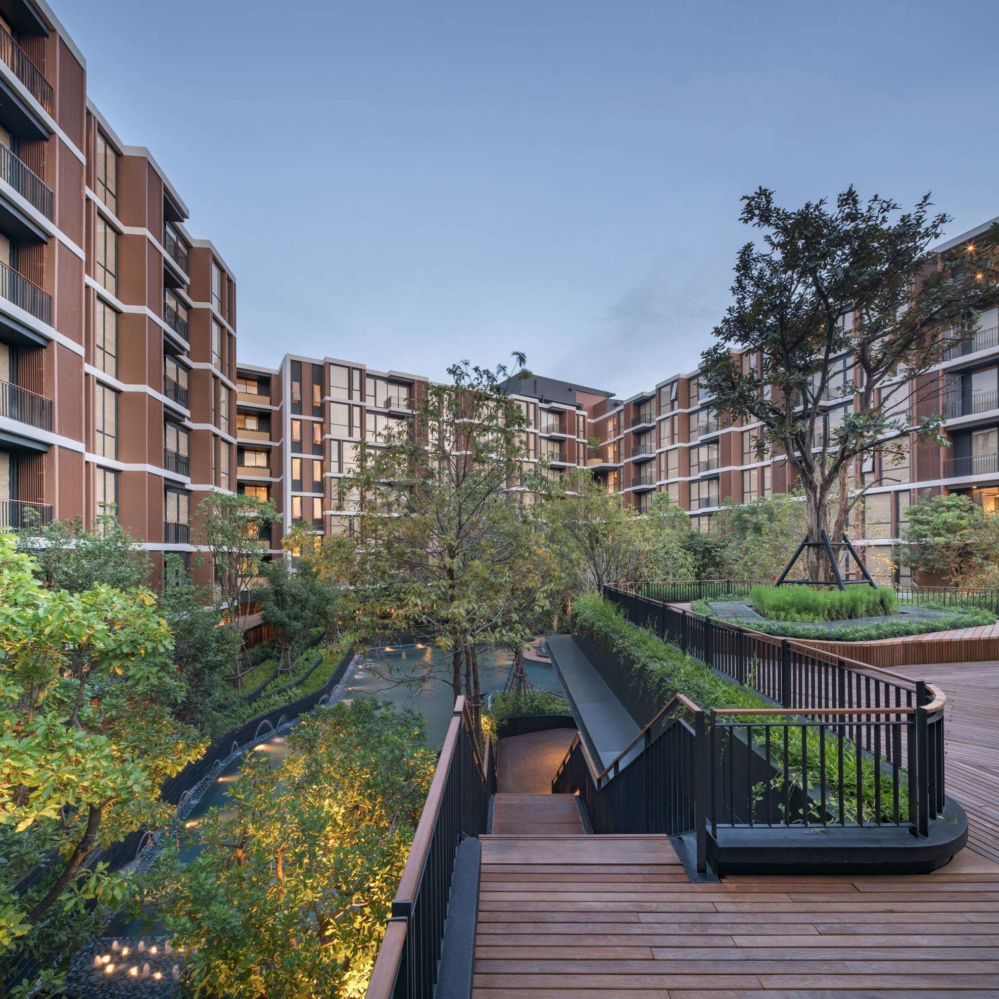 숙박 시설 구내