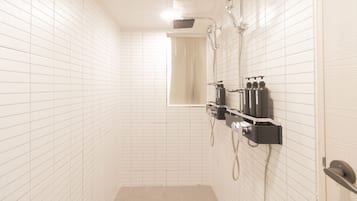 Premium Shared Dormitory, Women only, Non Smoking | Bathroom | Shower, free toiletries, hair dryer, towels