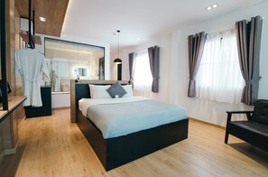 Panoramic Double Room | In-room safe, individually decorated, individually furnished, desk
