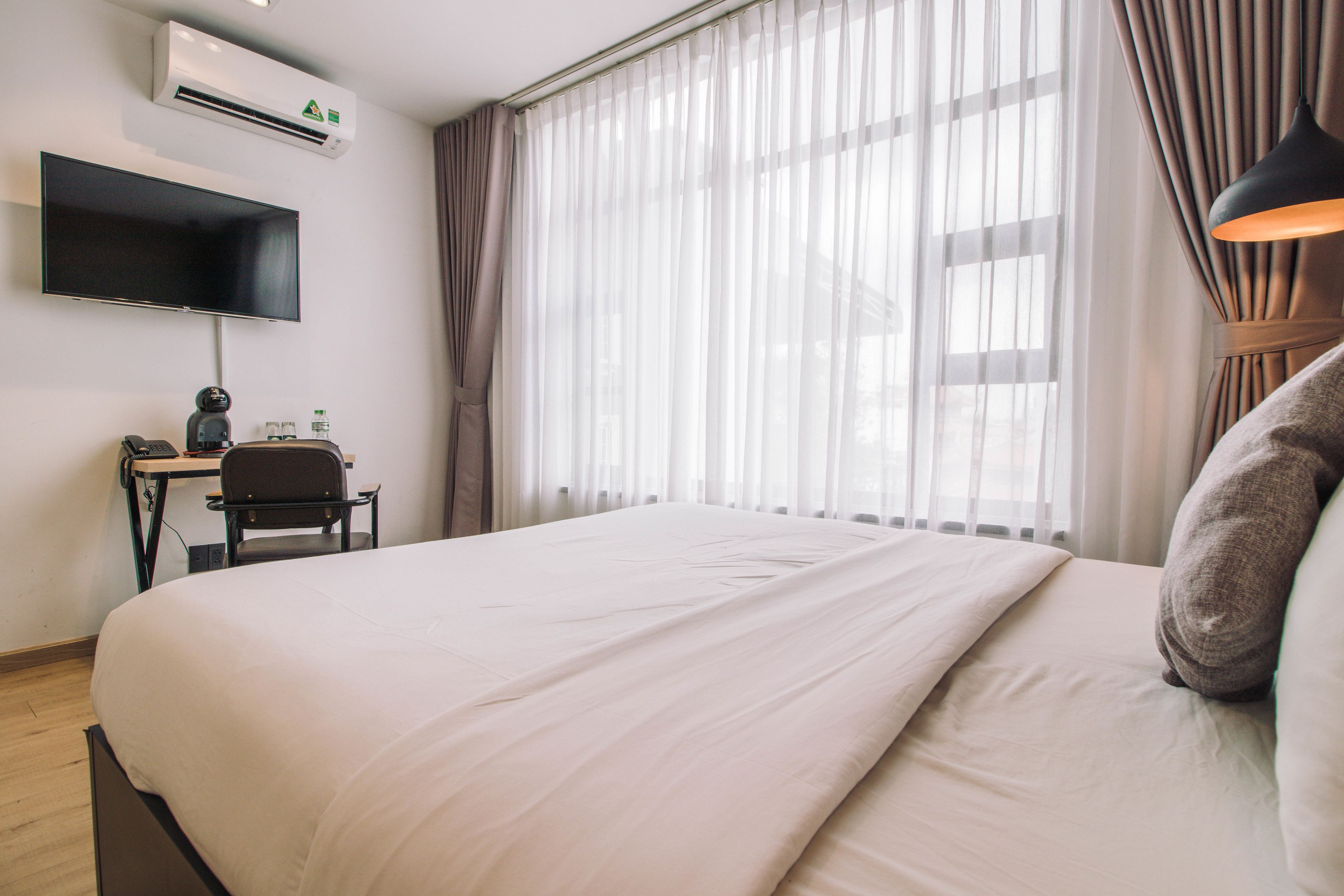 deluxe double room | view from room