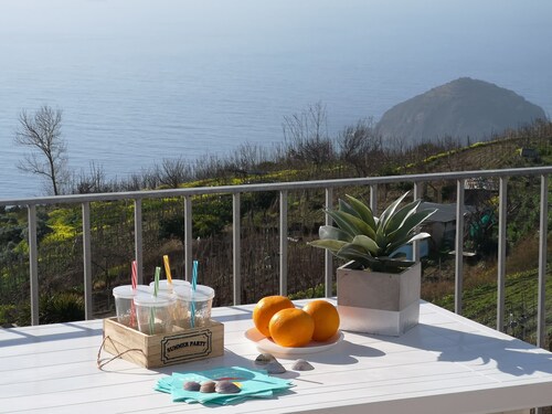 La Colombella. Meerblickwohnung in Ischia.