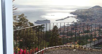 Herrliche Aussicht! Warme Wohnung, Garten und Grill!