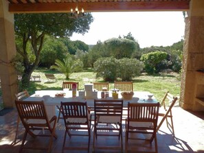 Restaurante al aire libre