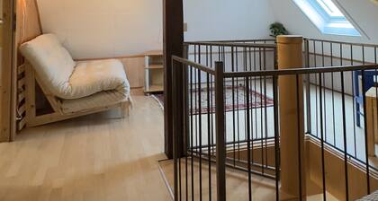 Maisonnette Wohnung in der Stadt auf 2 Etagen.