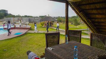 Área para banquetes al aire libre