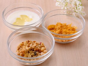 朝食ビュッフェ