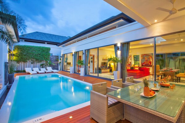 3 Bedrooms Luxury Pool Villa | Private pool - Modern Balinese Style Pool Villa Atoosa (Rawai)