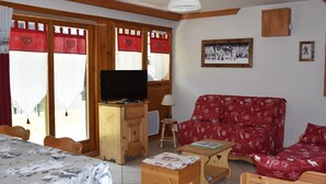 TV - Cozy and bright apartment with garden, for 6 guests (Pralognan-la-Vanoise)