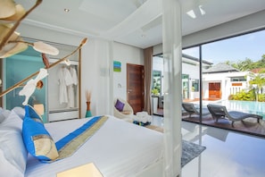 3-Bedroom Pool Villa | 3 slaapkamers, een kluis op de kamer, individueel gedecoreerd