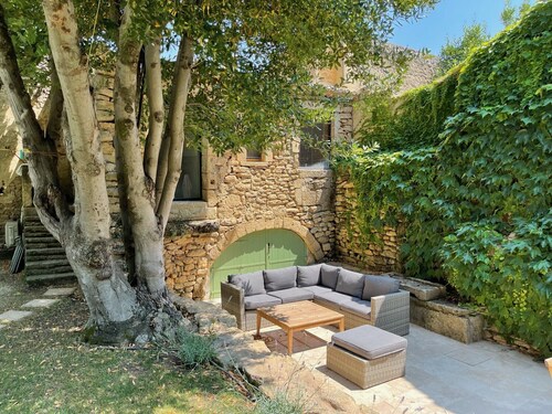Maison de charme 18ème siècle - Jardin et piscine privée au calme - Climatisée