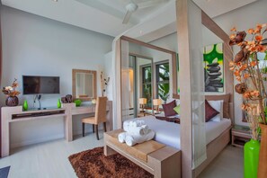 2 Bedrooms Pool Villa | 2 bedrooms, individually decorated, individually furnished