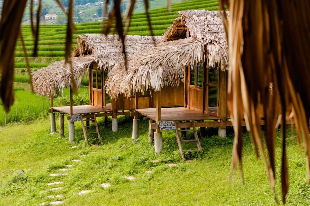 Bungalow, 1 King-Bett, Bergblick