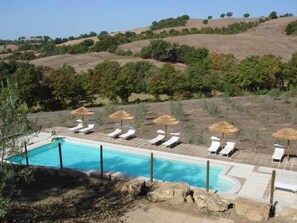 Outdoor pool - Country House Poggio Aione (Semproniano)