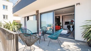 Standard Apartment, Terrace, Sea View | Terrace/patio