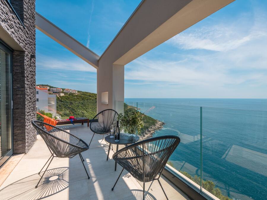 Toetasjesleilighet, 1 soverom | Utsikt fra balkong