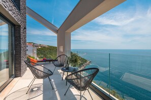 Dúplex, 1 habitación | Vista del balcón