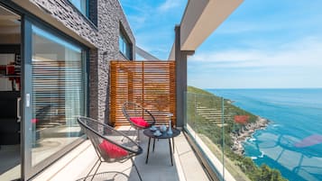 Maisonette, 3 Schlafzimmer | Blick vom Balkon