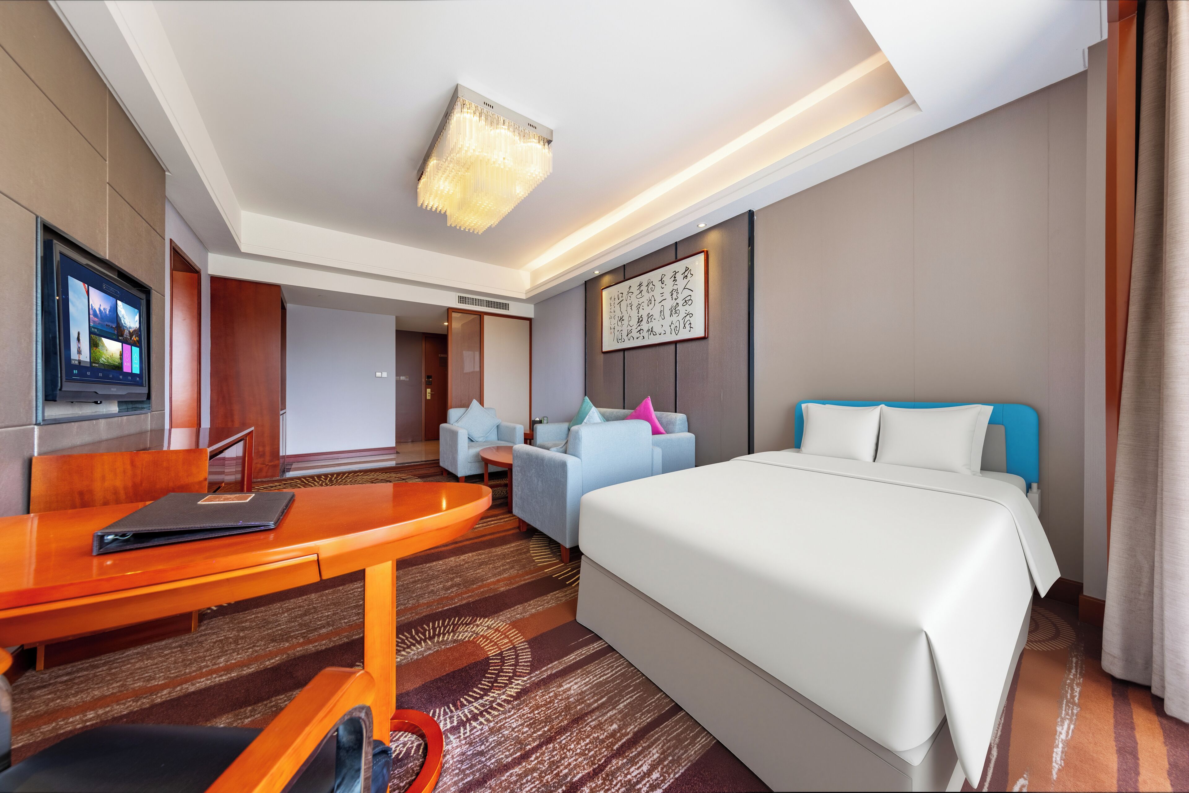 Suite familiar | 1 dormitorio, ropa de cama de alta calidad, minibar y caja fuerte