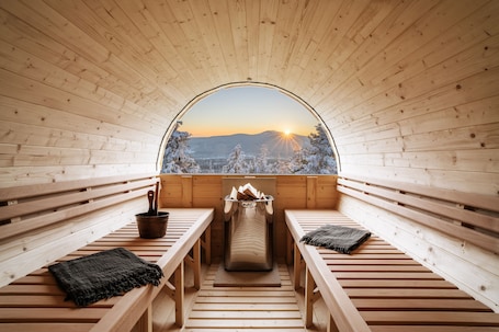 Sauna. The Hearts Hotel Boutique und Event Resort