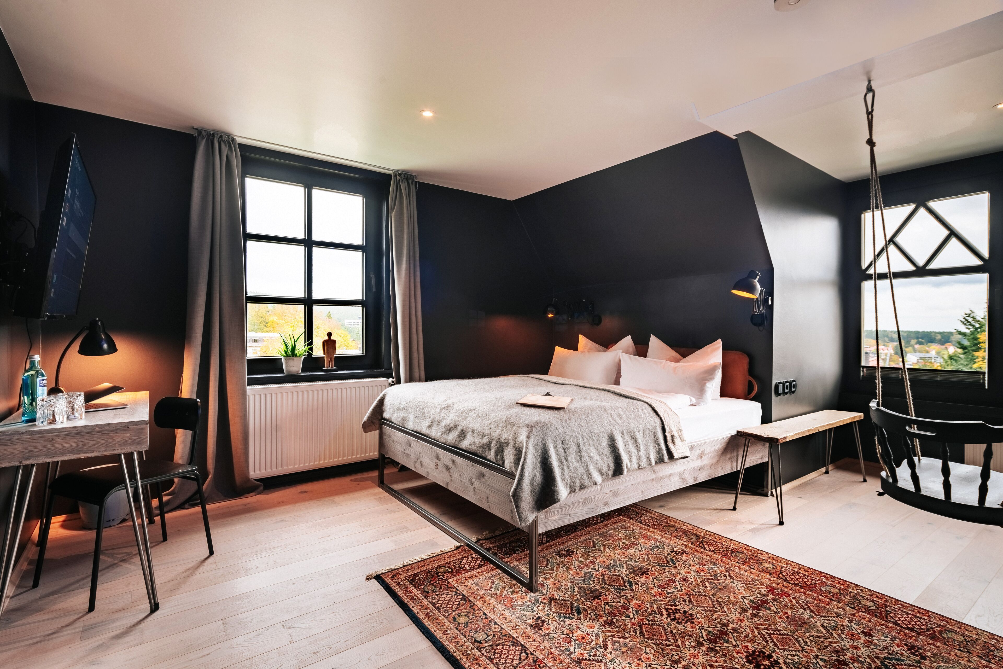 Design Double Room, Bathtub, Valley View | Individually decorated, individually furnished, free WiFi, bed sheets