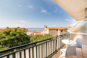 Apartment, 2 Bedrooms, Balcony, Sea View | Balcony view - Apartments Colors Antunovic (Makarska)