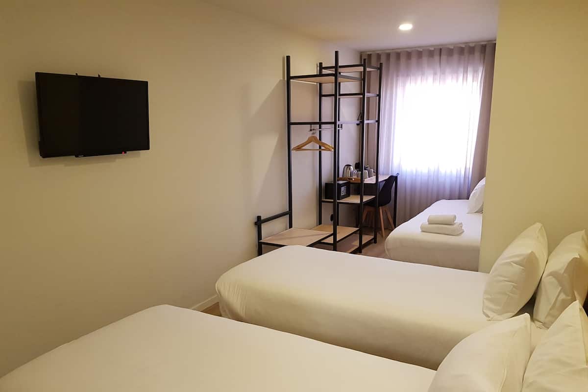 In-room safe, desk, blackout curtains, soundproofing
