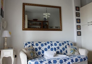 公寓, 1 间卧室 | 起居区 | 平板电视