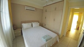 2 bedrooms, desk, iron/ironing board, free WiFi - Baris Apart Two Bedrooms (Fethiye)