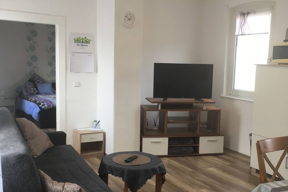 Classic Apartment, Smoking | Living room | 40-inch flat-screen TV with satellite channels, TV