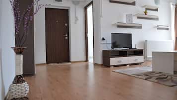 Lägenhet Standard - 1 sovrum | Vardagsrum | LED-tv