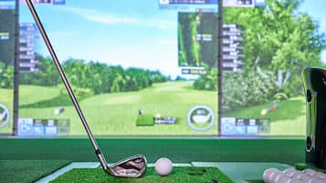 Campo de práctica de golf techado