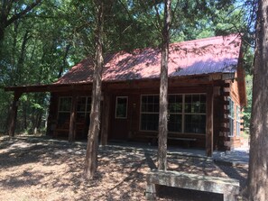 Exterior - SNOW'S LOG CABIN  ON LAKE DARDANELLE ON DUBLIN BAY 🐟🦌 (Scranton)