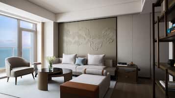 Suite ejecutiva, 1 cama de matrimonio grande, balcón, vistas al mar | Vistas desde la habitación