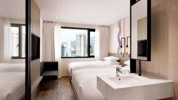 1 bedroom, desk, iron/ironing board, free cots/infant beds