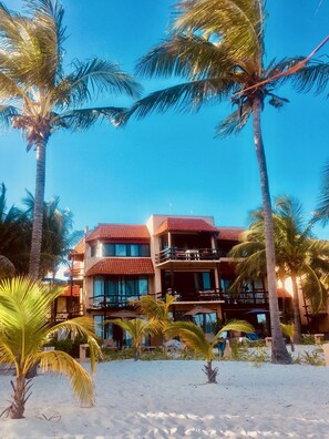 Framhlið gististaðar