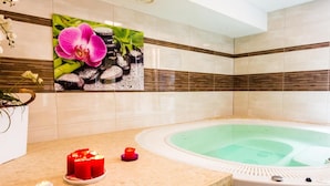 Body treatments, aromatherapy, hot stone massages, sports massages