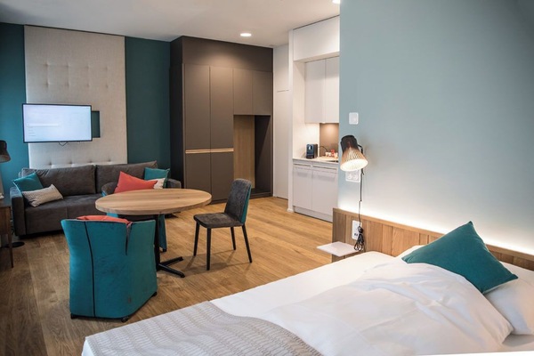 Grand Apartment | Premium bedding, down comforters, in-room safe, desk