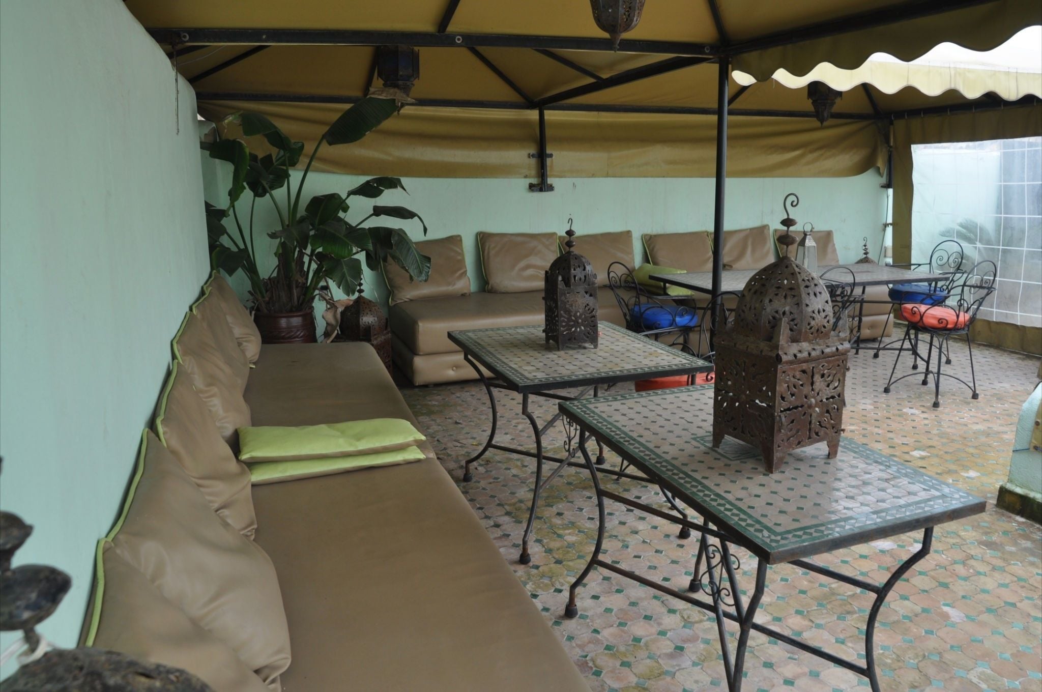 Breakfast, lunch, dinner served; Moroccan cuisine 