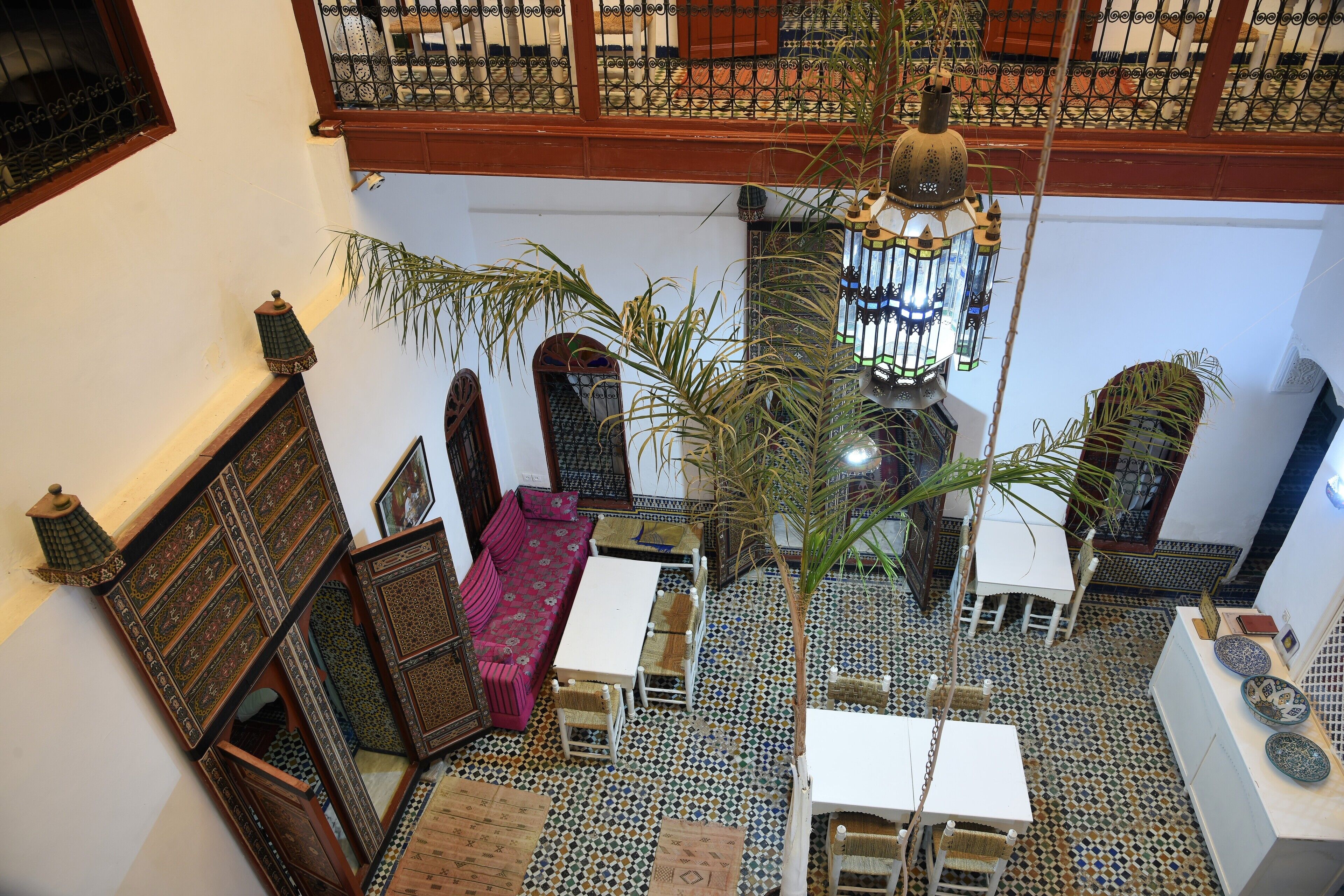Restauration dans la chambre