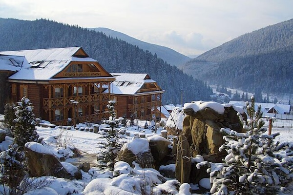 Façade de l’hébergement