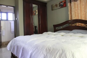 Deluxe Apartment, Non Smoking, City View | 2 bedrooms, premium bedding, down comforters, blackout drapes