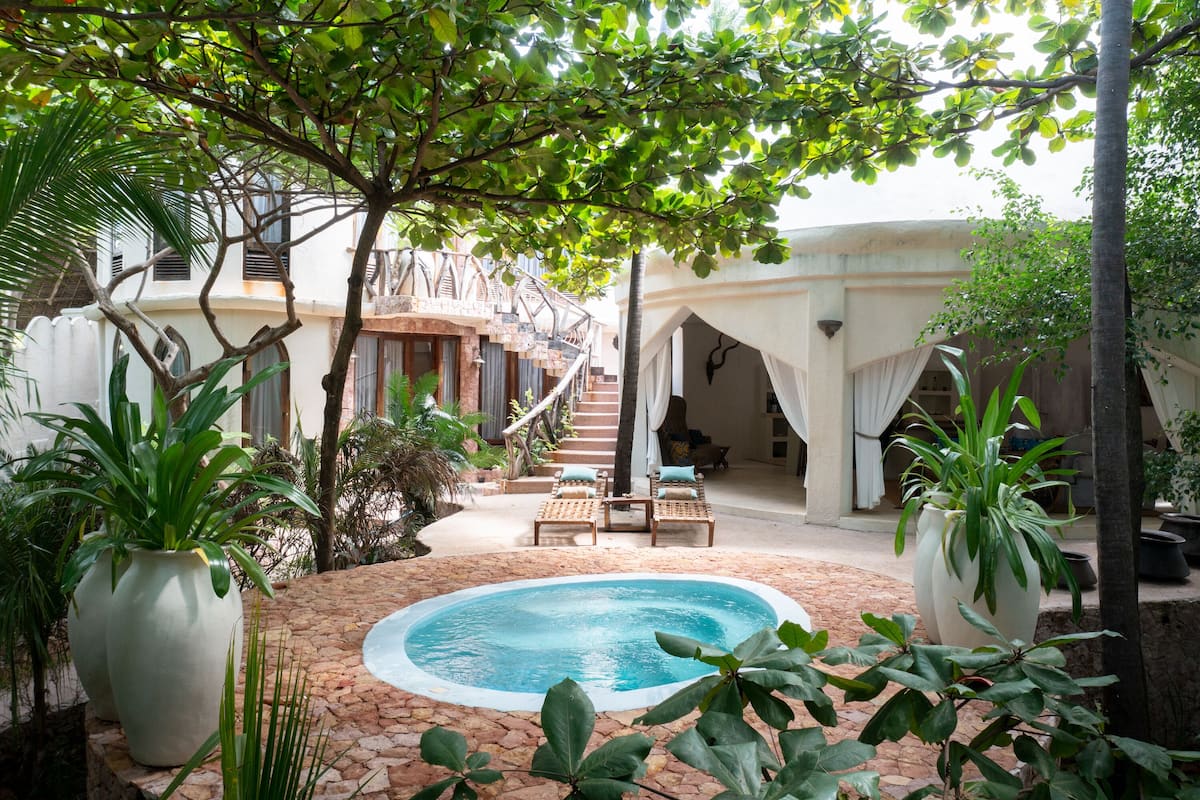 Luxury-Villa, 2 Schlafzimmer (Mlima) | Terrasse/Patio