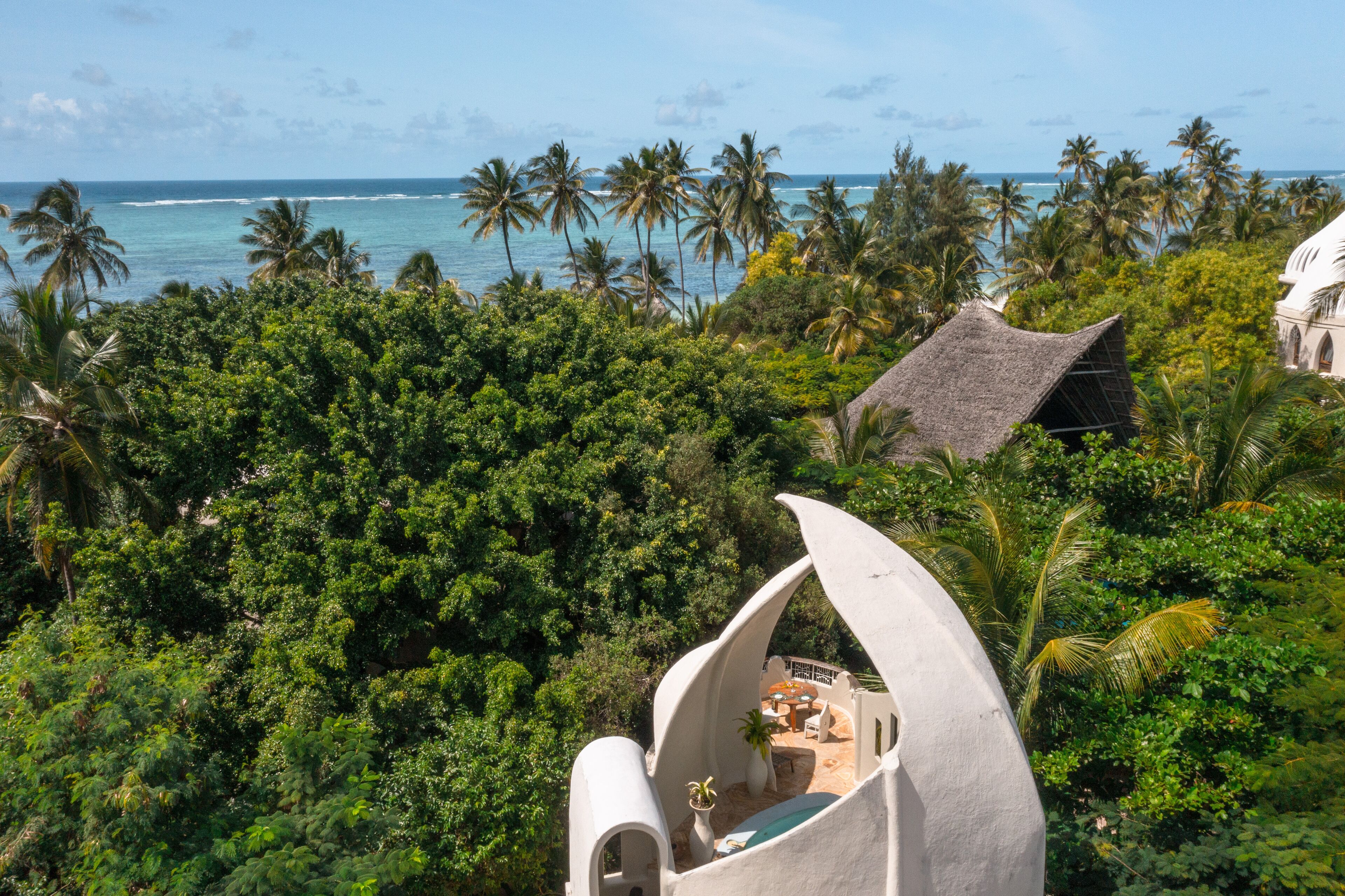 Villa Luxury, 1 camera da letto (Kimwondo) | Biancheria da letto di alta qualità, minibar, una cassaforte in camera