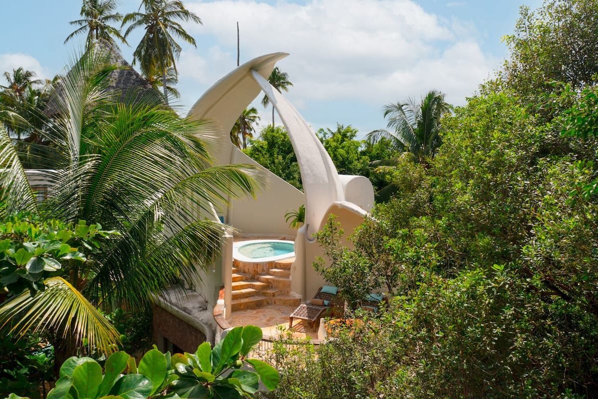 Luxury-Villa, 1 Schlafzimmer (Kimwondo) | Blick auf den Garten