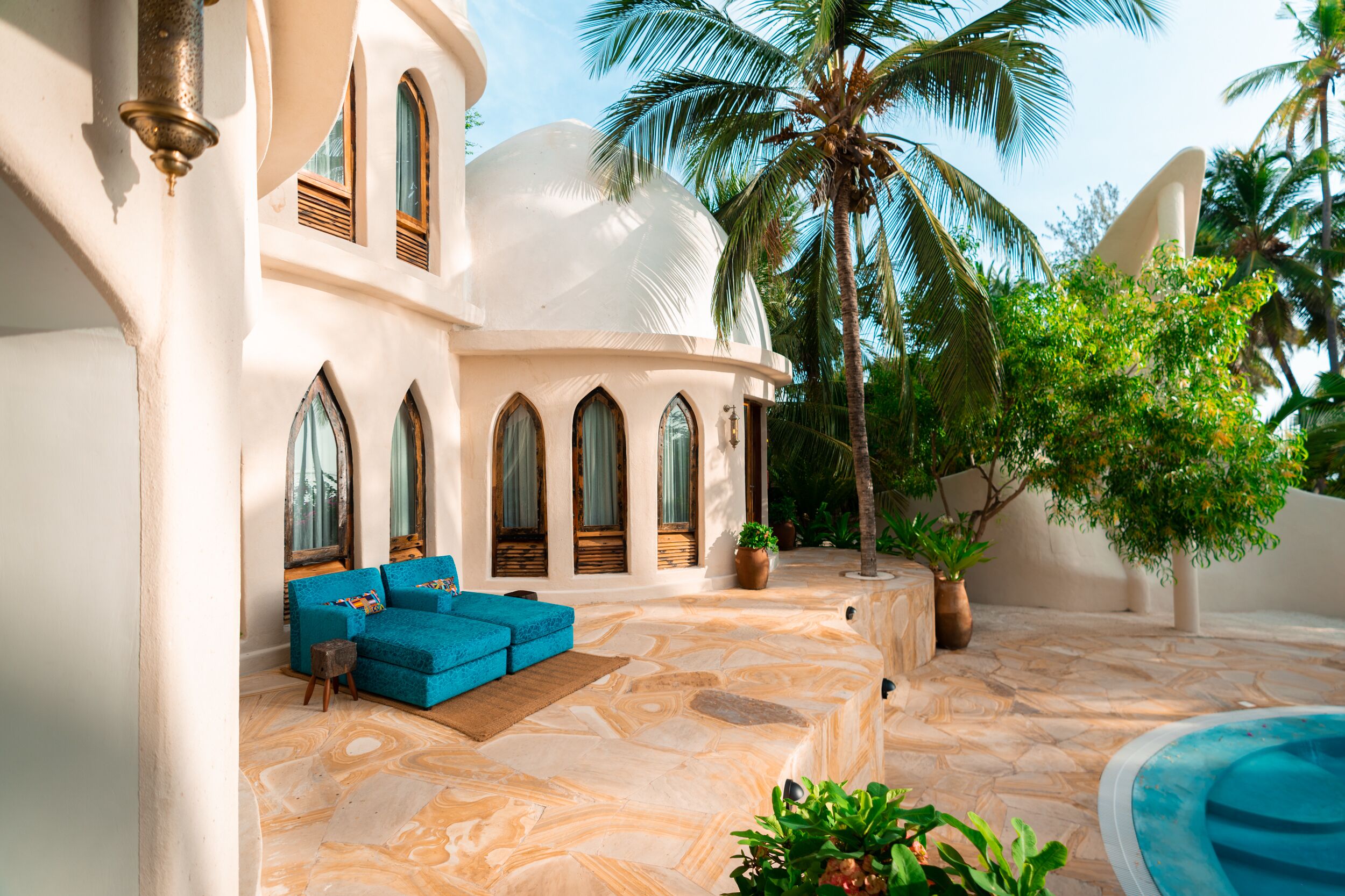 Vila presidencial, 2 quartos, vista para o oceano, de frente para a praia | Terraço/pátio